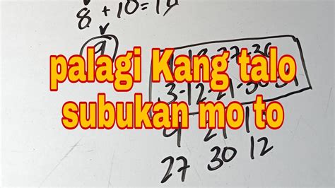 sumada sa jueteng